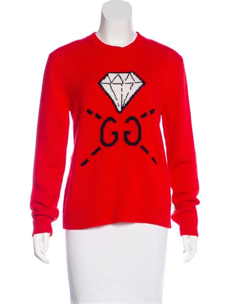 gucci ghost diamond crewneck sweater|Gucci ghost collab for sale.